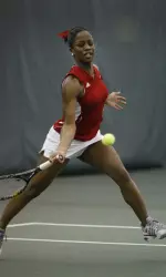 Gabrielle Duncan won her singles match.
