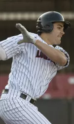 Louisville freshman DH Jeff Gardner was 3-for-4 with a HR