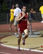 Matt Bruce competed in the 5,000m.