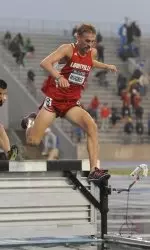 Matt Hughes set the stadium record and repeated as a national champion.