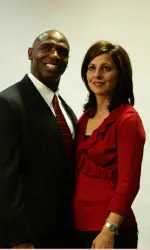 Charlie Strong and Vicki Strong