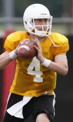 Junior quarterback Will Stein will make the start against the Racers.