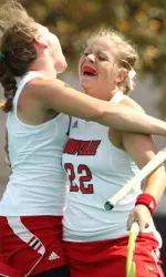 Elizabeth Vance and Michelle Amon scored in field hockey's 6-0 win over Appalachian State