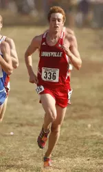 Redshirt junior Gordon Dooley was runner-up in the team's season-opener.