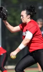 Tori Collins struck out 17 in softball's 2-0 win over Bellarmine