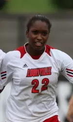 Louisville sophomore Christine Exeter