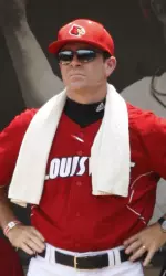 Louisville head coach Dan McDonnell