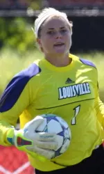 Louisville senior GK Chloe Kiefer