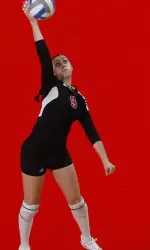 Lola Arslanbekova had 18 kills.