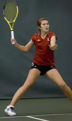 Sarah Miller beat a nationally ranked opponent.