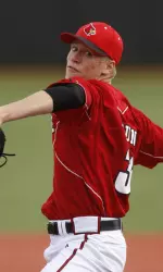Louisville junior RHP Justin Amlung