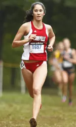 Leah Kiyohara has been among the team's top finishers this season as a freshman.