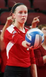 Emily Juhl had a season high in kills against Marquette.