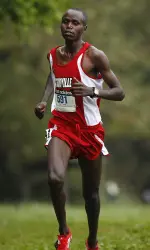Ernest Kibet finished fifth in the men's 8K meet.