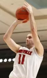 Luke Hancock scored a career-high 19 points against Missouri.