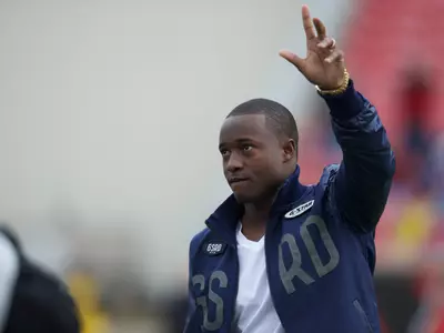 Current NY Jet and former Louisville football player, Bilal Powell
Louisville Football v Temple
Photo by: Michelle Hutchins | Louisville Athletics