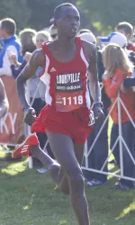Freshman Ernest Kibet's 28th-place finish is the best by any freshman in school history at an NCAA Regional.