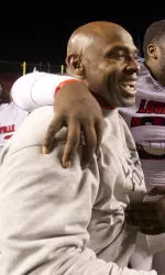 Head coach Charlie Strong guided the Cardinals to their second BCS bowl.