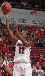 Dyer's double-double led the Cardinals in the win