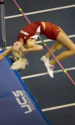 Megan Schubert cleared 1.74m/5-8.50 in the high jump.