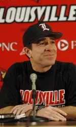 Coach Dan McDonnell during Tuesday's press conference.