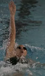 The Cardinals swim in the finals beginning at 6 p.m. tonight.
