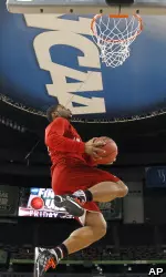 Chane Behanan at Friday's practice