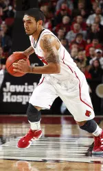 Peyton Siva has 157 assists this season, three short of eighth on the single-season list.