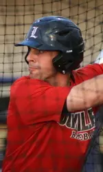 Sophomore OF Cole Sturgeon during Wednesday's practice at Pitt.