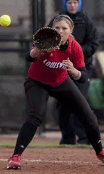 Alicja Wolny had 14 put outs at first base.