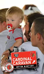 The Cardinal Caravan begins on July 17 in Frankfort, Ky.
