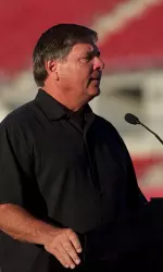 Tom Jurich welcomes the student-athletes back to campus