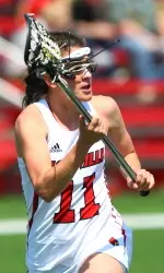 Katie Oliverio, a 2011 all-BIG EAST selection, is sporting a 3.77 GPA.