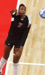 Gwen Rucker added six kills.