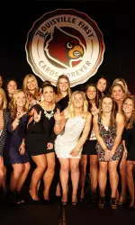 Cardinal softball with Danielle Lawrie