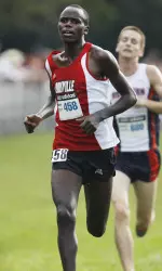 Ernest Kibet placed second in his last race.