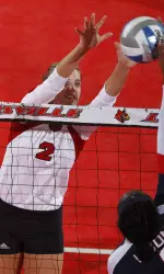 Brooke Mattingly had four blocks.