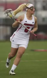 Kaylin Morissette had game highs in goals (4) and caused turnovers (4).