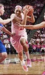 Bria Smith was 13 of 15 from the free throw line