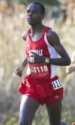 Ernest Kibet was just the third freshman in school history to earn all-BIG EAST honors.