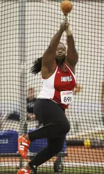 Amashi Kendall finished runner-up in the weight throw competition.