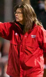 Head coach Karen Ferguson-Dayes