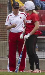 Sandy Pearsall and senior Katelyn Mann