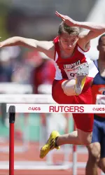Calvin Arsenault has the 18th-fastest 400m hurdles time in the region.