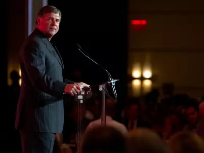 Tom Jurich
2013 Louisville Football Kickoff Luncheon
Photo by: Michelle Hutchins | Louisville Athletics