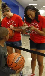 Sara Hammond and Cortnee Walton