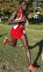 Japhet Kipkoech took sixth overall, finishing as the team's No. 3 runner.