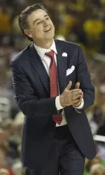 Head coach Rick Pitino and the Cardinals have 24 games scheduled as national broadcasts.