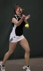 Elle Stokes clinched the match with her win in singles.