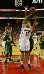 Emmonnie Henderson led Louisville with 19 points.